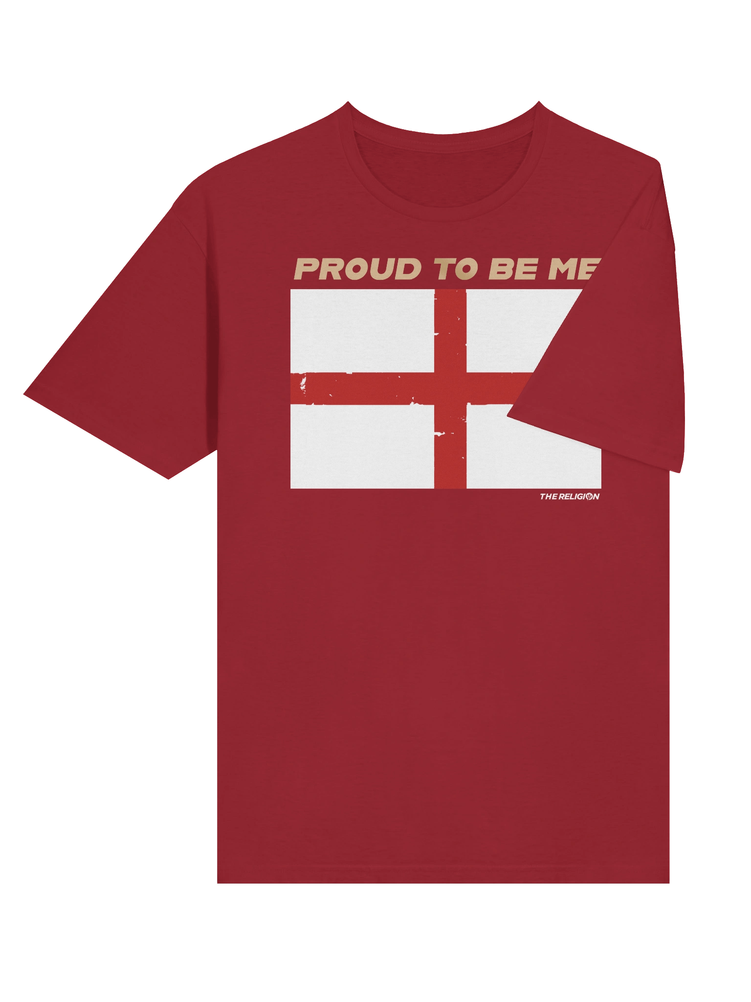 St George's Flag Proud To Be Me Unisex T-Shirt product image (6)
