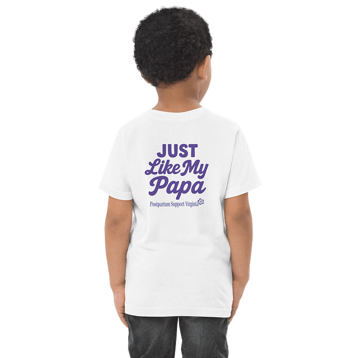 Just Like My Papa Toddler Tshirt product image (2)