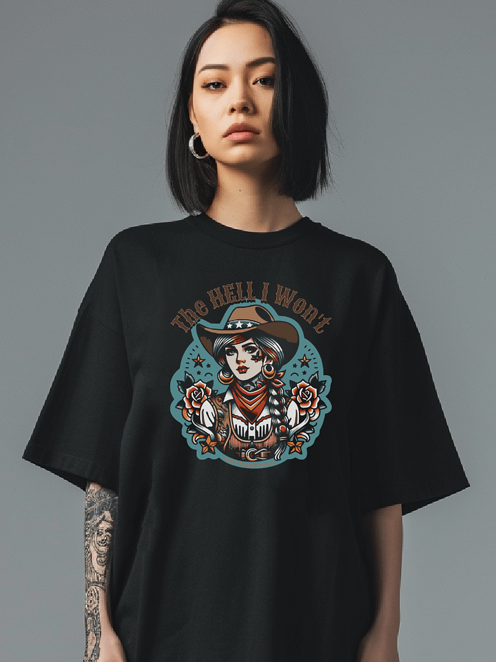 The HELL I Won't - old school tattoo style product image (1)