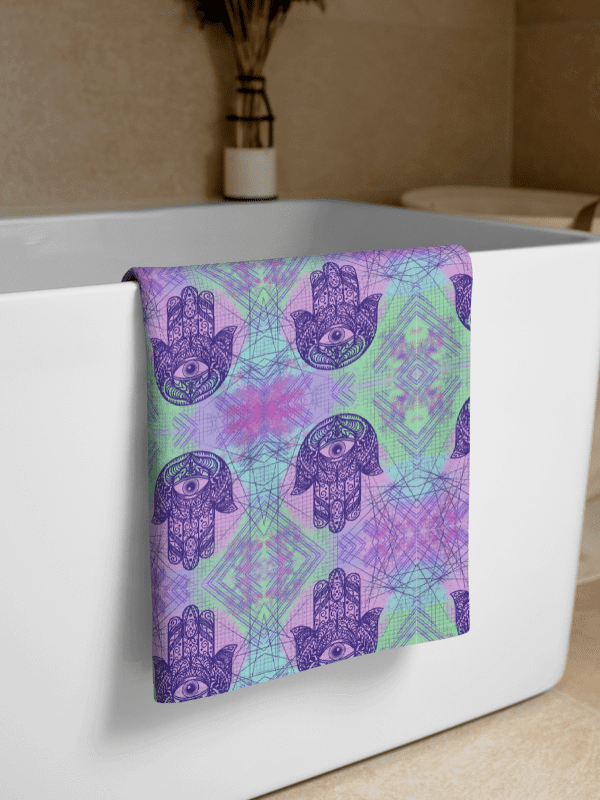 Hamsa Harmony Sublimated Towel product image (1)