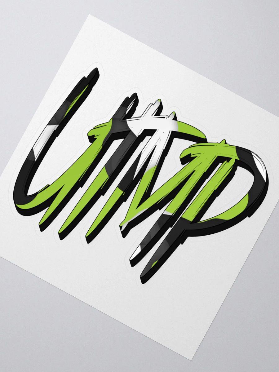 Kiss Cut Sticker - UTMP Logo Abstract Camo product image (3)