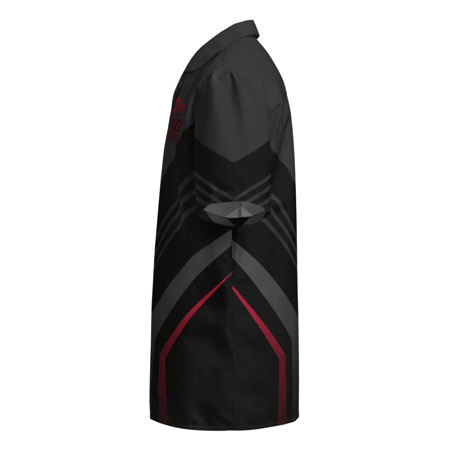 1K Frequency Black/Grey/Red Hawaiian Shirt product image (3)