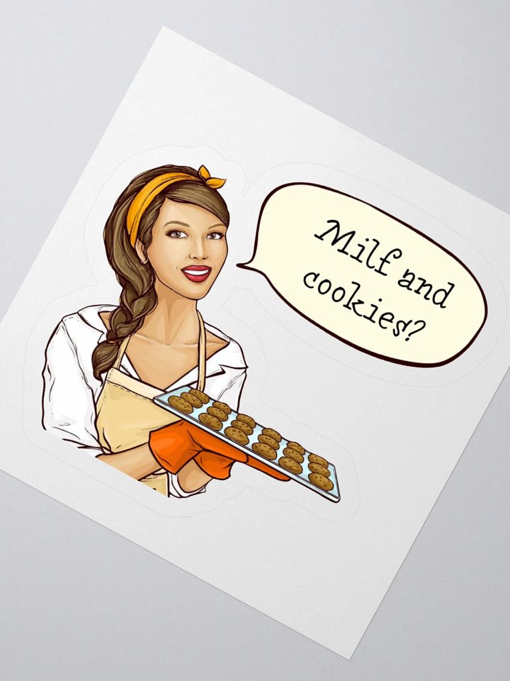 Milf and Cookies Sticker product image (2)