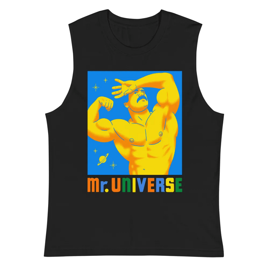 Mr. Universe Retro Muscle Tank product image (4)