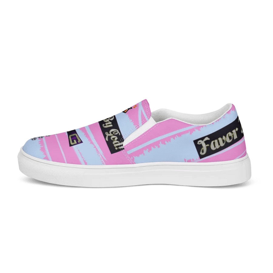 BBG Pink and Light Blue Women's Slip On product image (10)