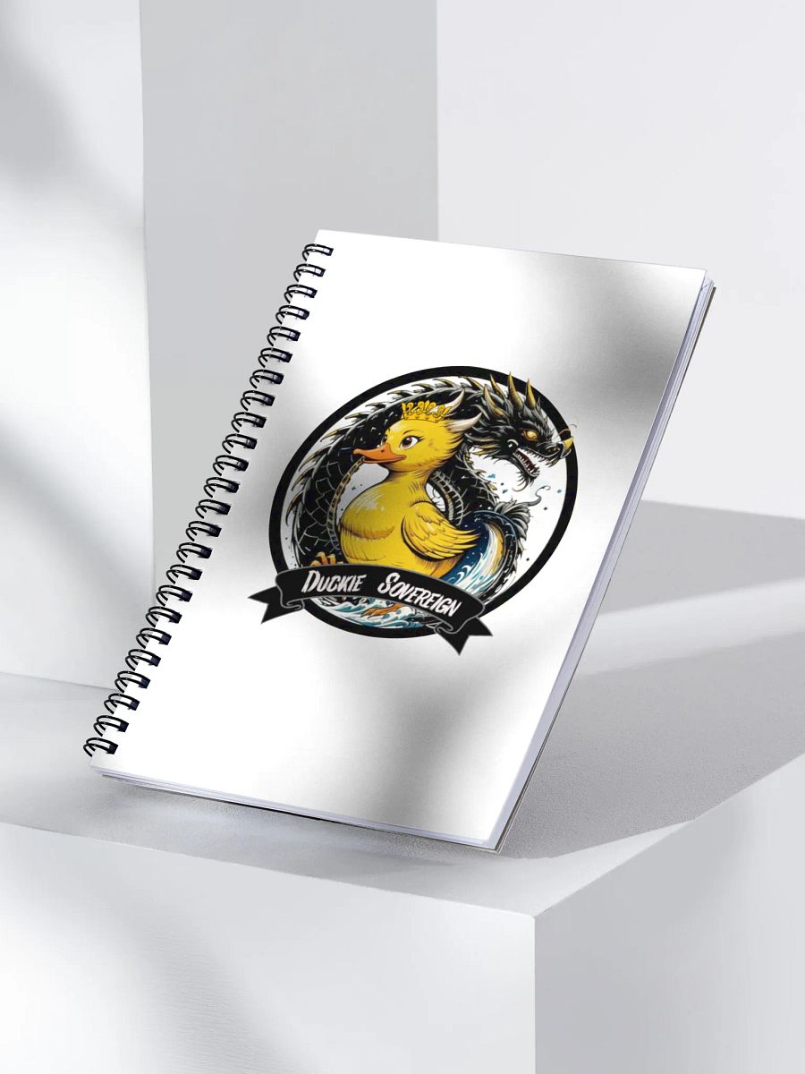 Duckie Sovereign Spiral Notebook product image (3)