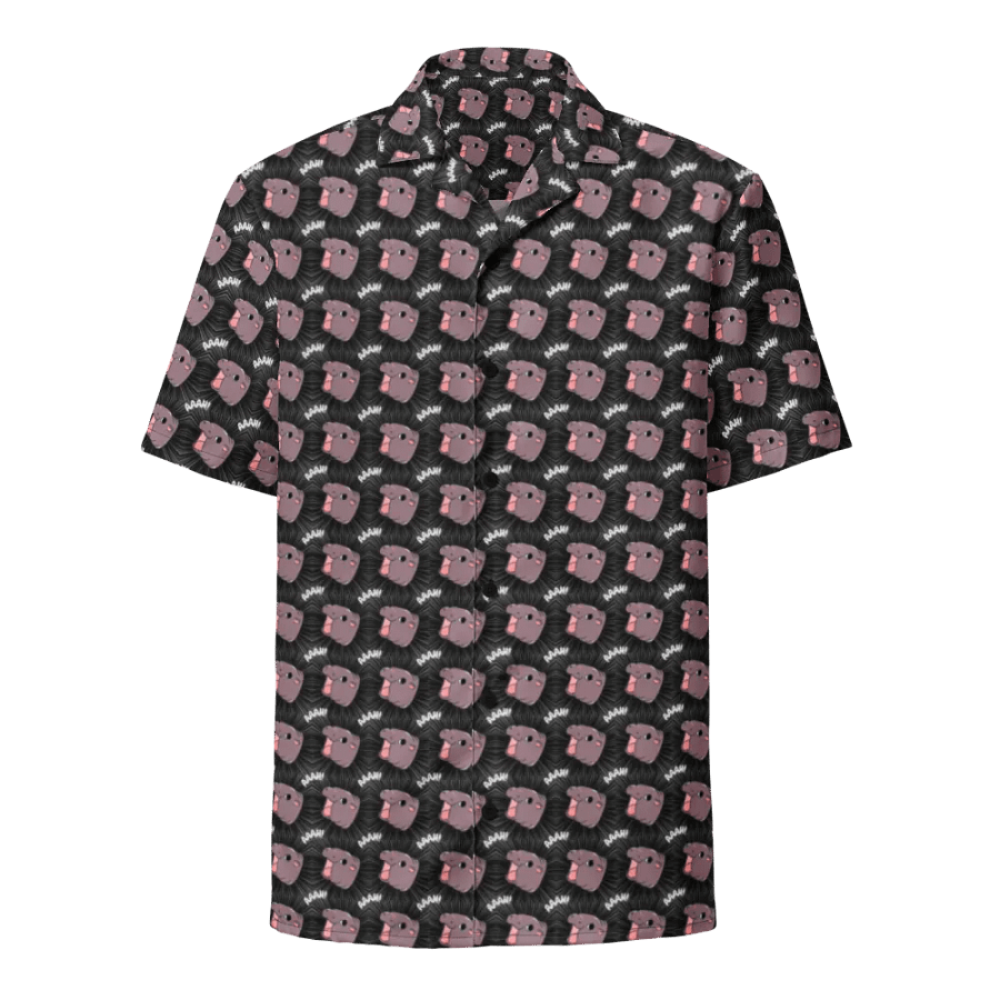 MOODENG'S GRUMPY AAAH! HAWAIIAN SHIRT! product image (1)