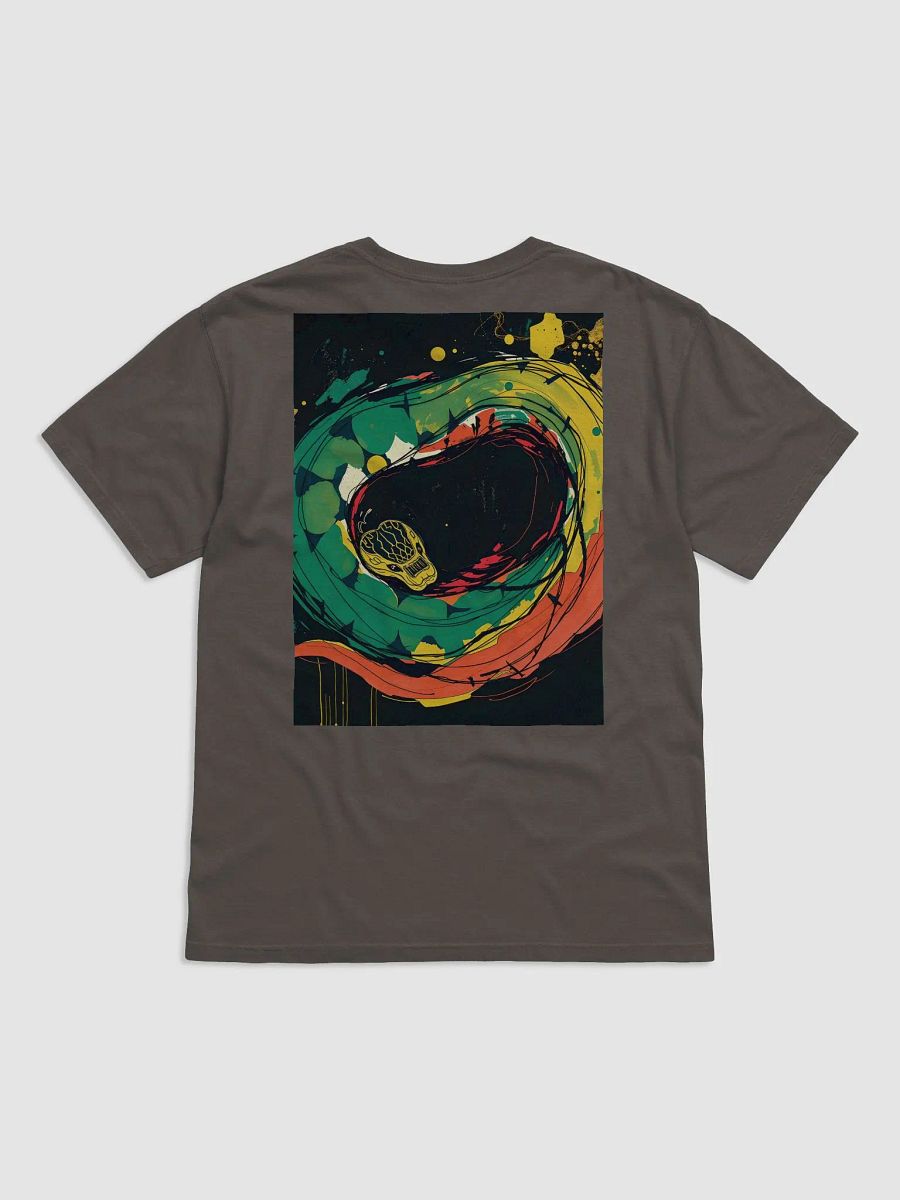 Python Mystery- image on front and back. Midnight Comfort: Blank Canvas T-Shirt product image (2)