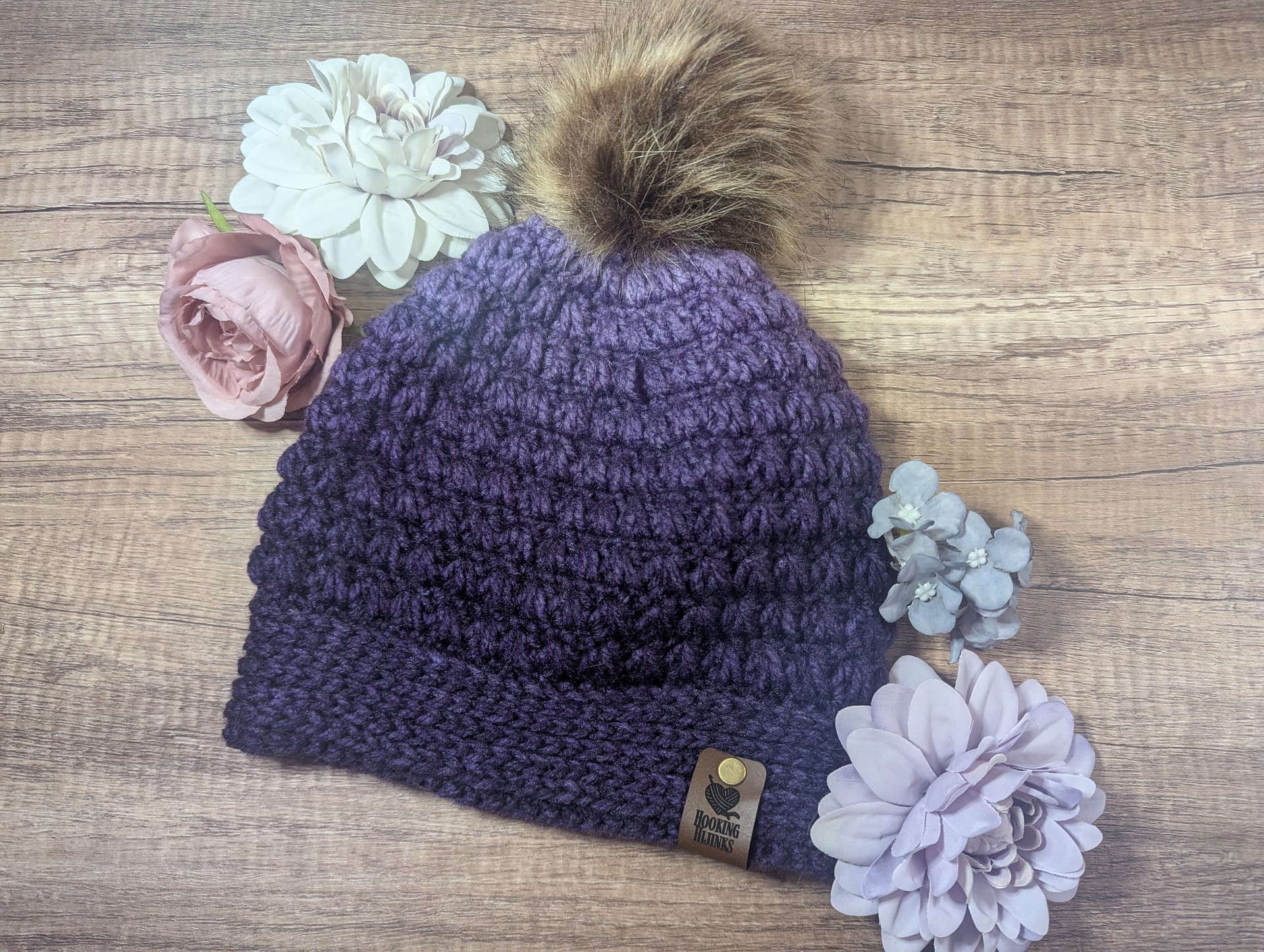 Petroskey Beanie - Dark Purple Gradient product image (1)
