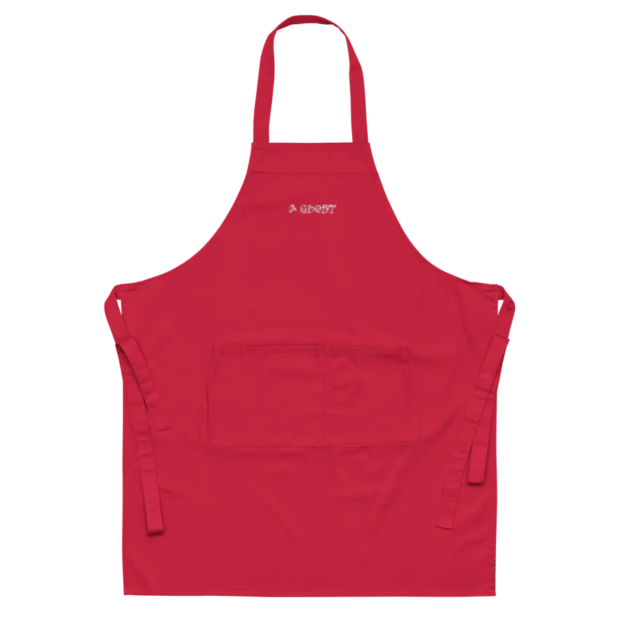 Organic Cotton Apron - Embroidered - A Ghost product image (34)