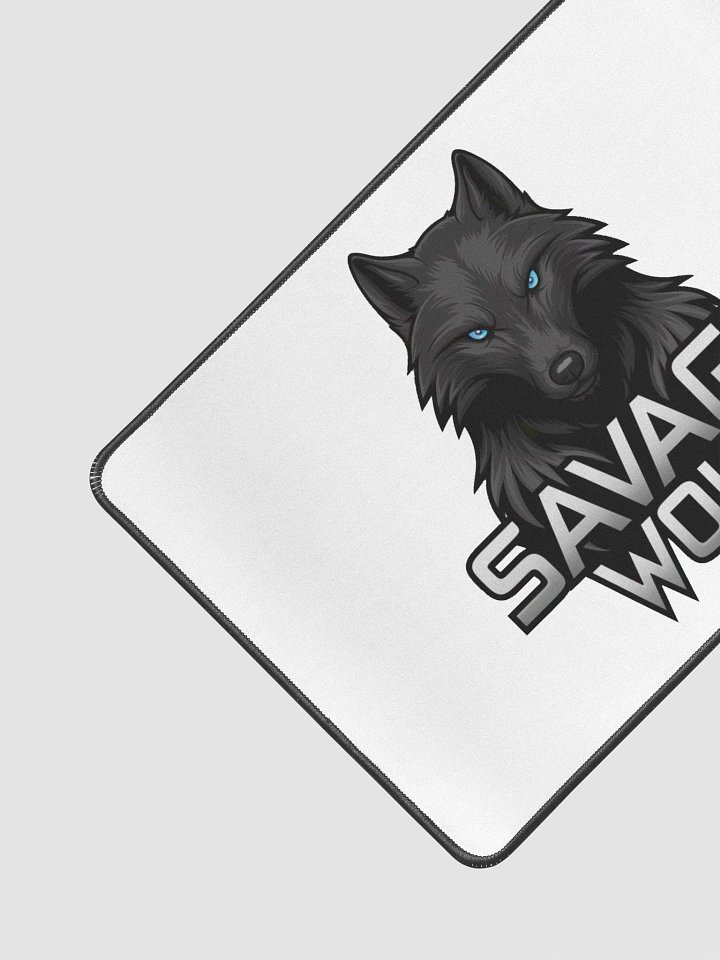 Savage Wolf Desk Mat 12x18 product image (2)