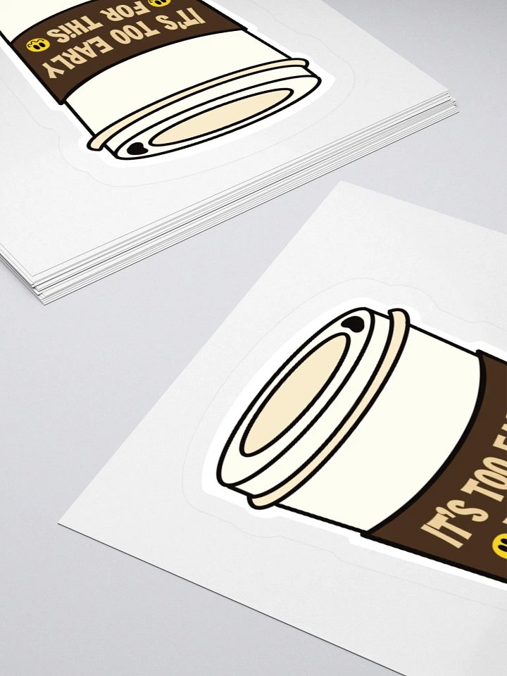 Early Morning Vibes Sticker Set product image (1)