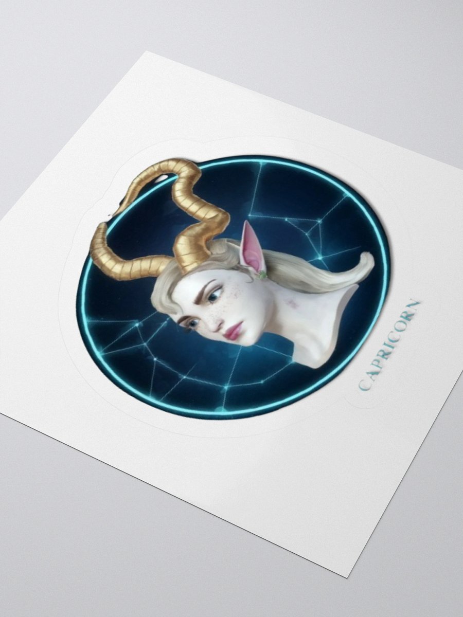 Capricorn Kiss-Cut Sticker product image (7)