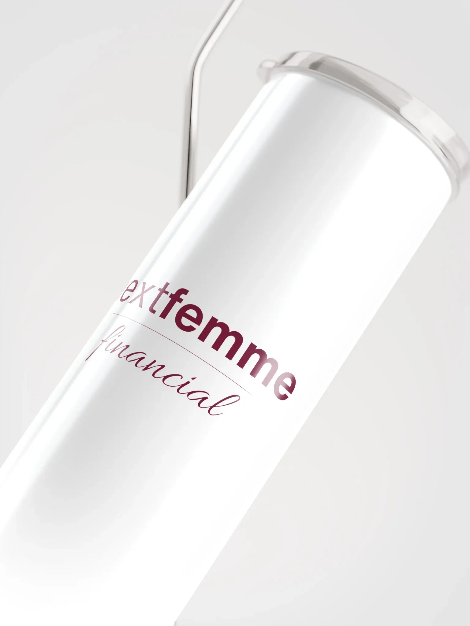 Eco-Friendly Tumbler with Maroon Logotype product image (5)