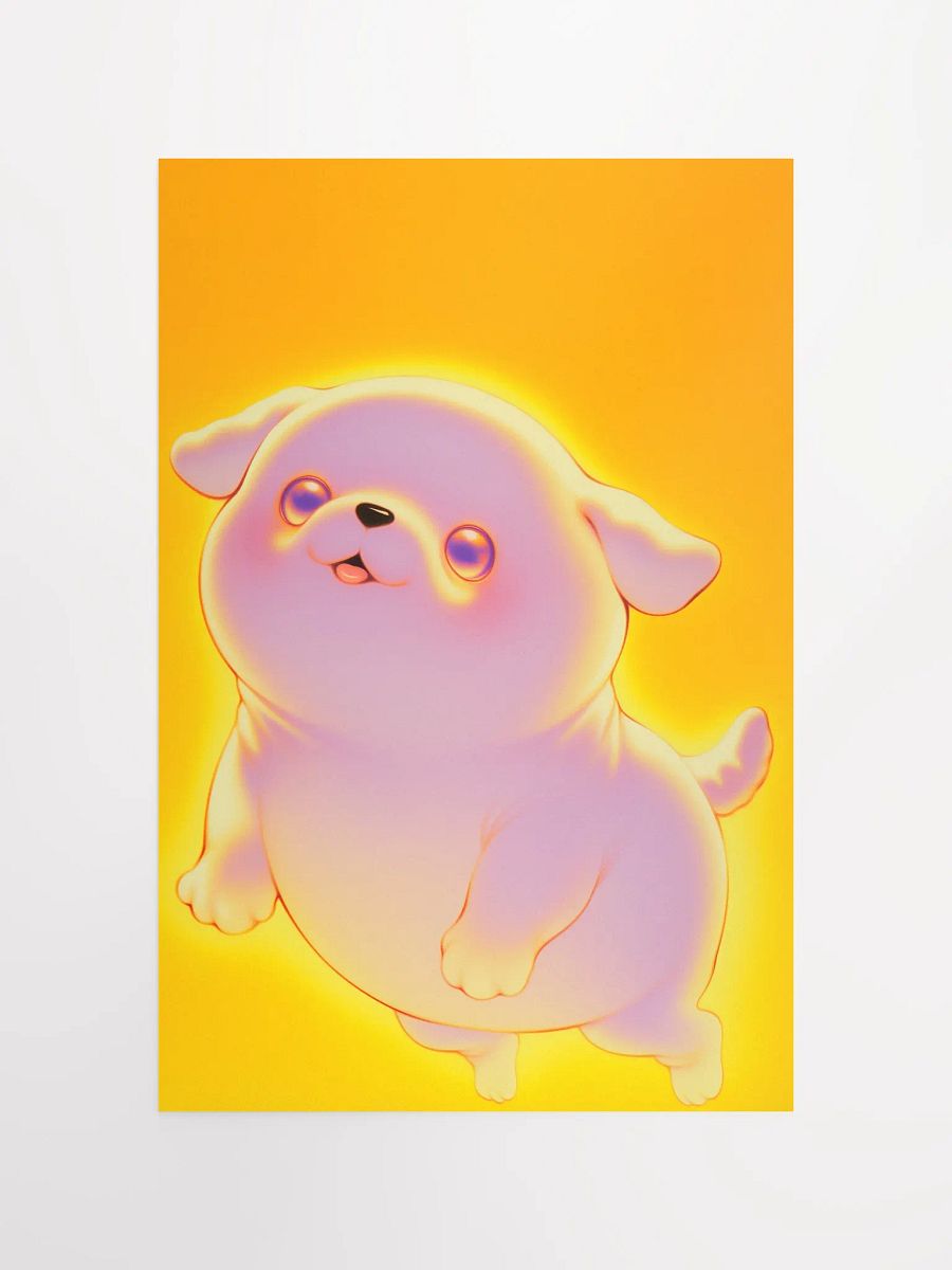 Luminous Pudgy Pup Poster product image (4)