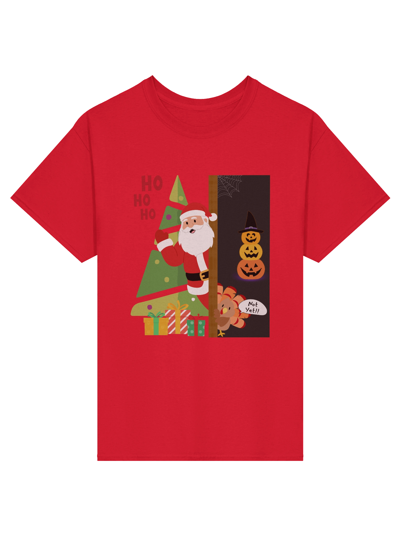 HO HO HO... Not Yet!! - UNISEX T-SHIRT product image (1)