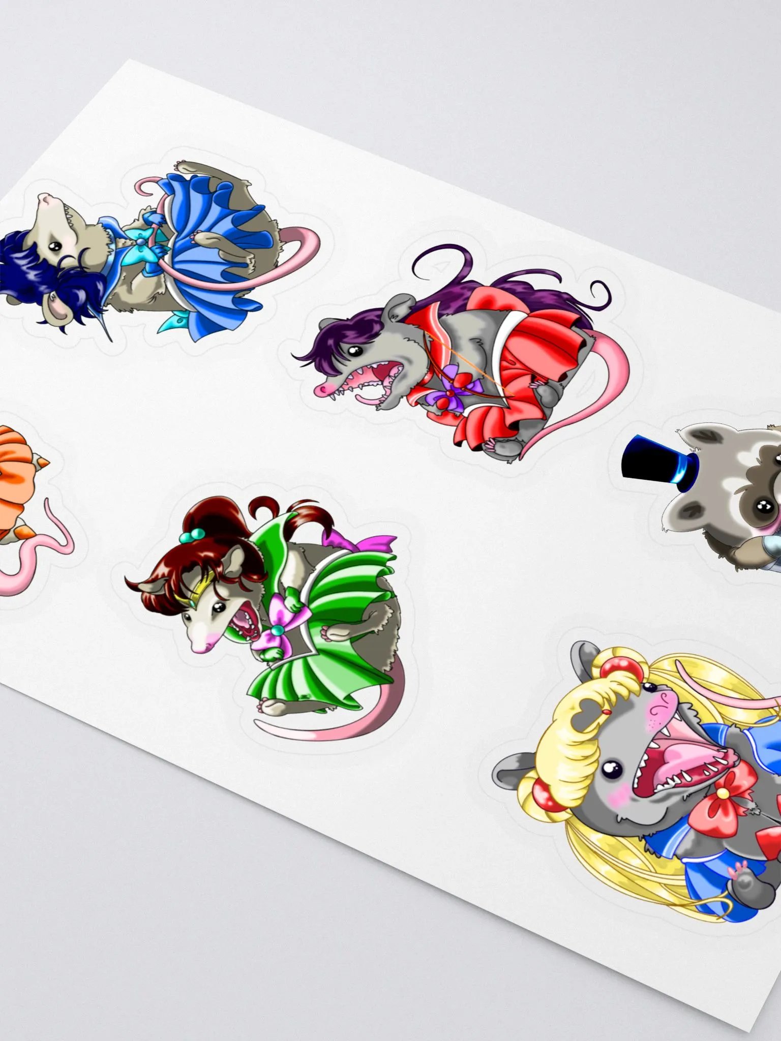 Possum Moon: Garbage Guardians Kiss Cut Sticker Sheet product image (3)