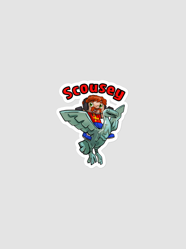 Scousey Liverbird Sticker product image (1)
