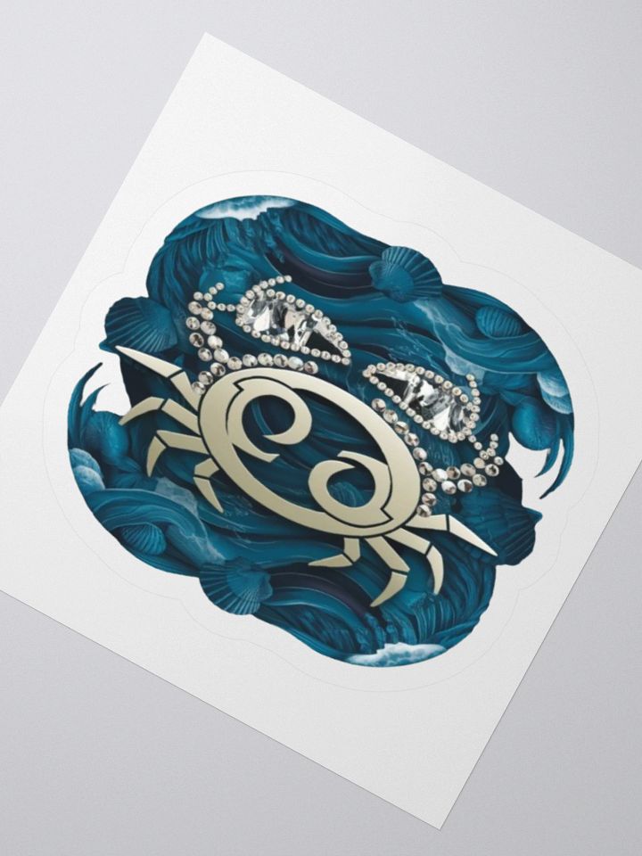Cancer Zodiac Kisscut Sticker product image (6)