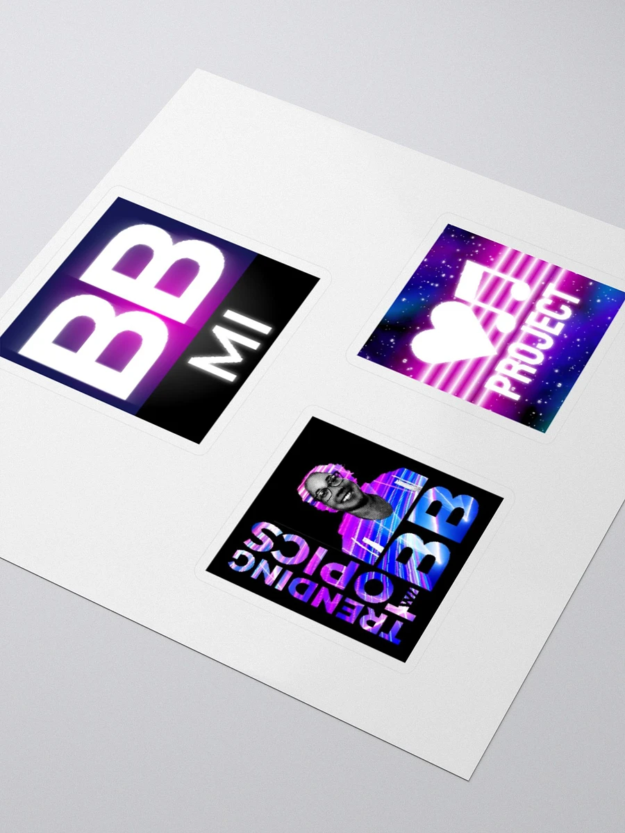 BB Media Industries Logo Stickers product image (3)