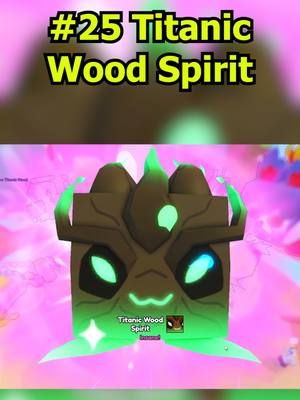 I hatched the #25 Titanic Wood Spirit in Pet Simulator 99! 🌲🐾 One of the rarest pulls in the entire game — can you believe this luck?! 😱🔥 This moment was INSANE! #petsim99 #titanicwoodspirit #titanicpet #petsimulator99 #epichatch #robloxluck #exclusivepets #rarepets #gamingtiktok #robloxshorts #fyp #eggopening #robloxpetsimulator