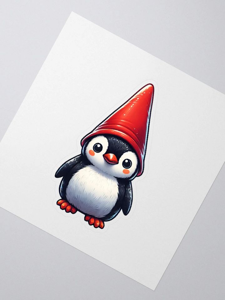 Gnome Penguin Kiss Cut Stickers product image (6)