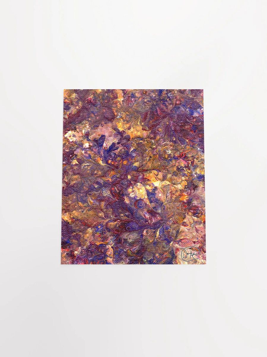 Victorian Flowers Fluid Acrylic Print product image (4)