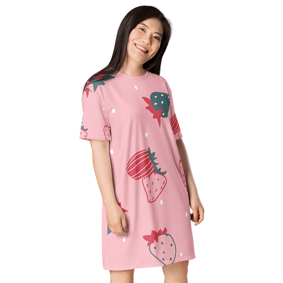 Strawberry Fields Forever T-Shirt Dress product image (4)