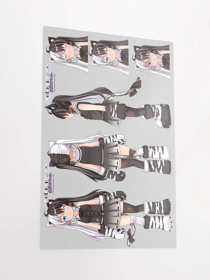 Poster - Byakko Character Reference Edition (Horizontal) product image (6)
