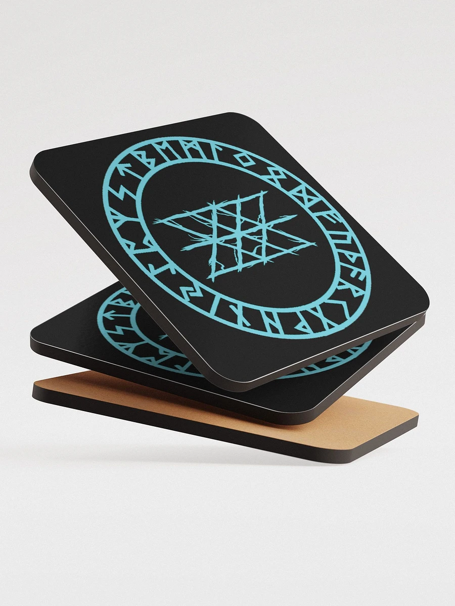 Web of Wyrd Cork Back Coaster product image (4)