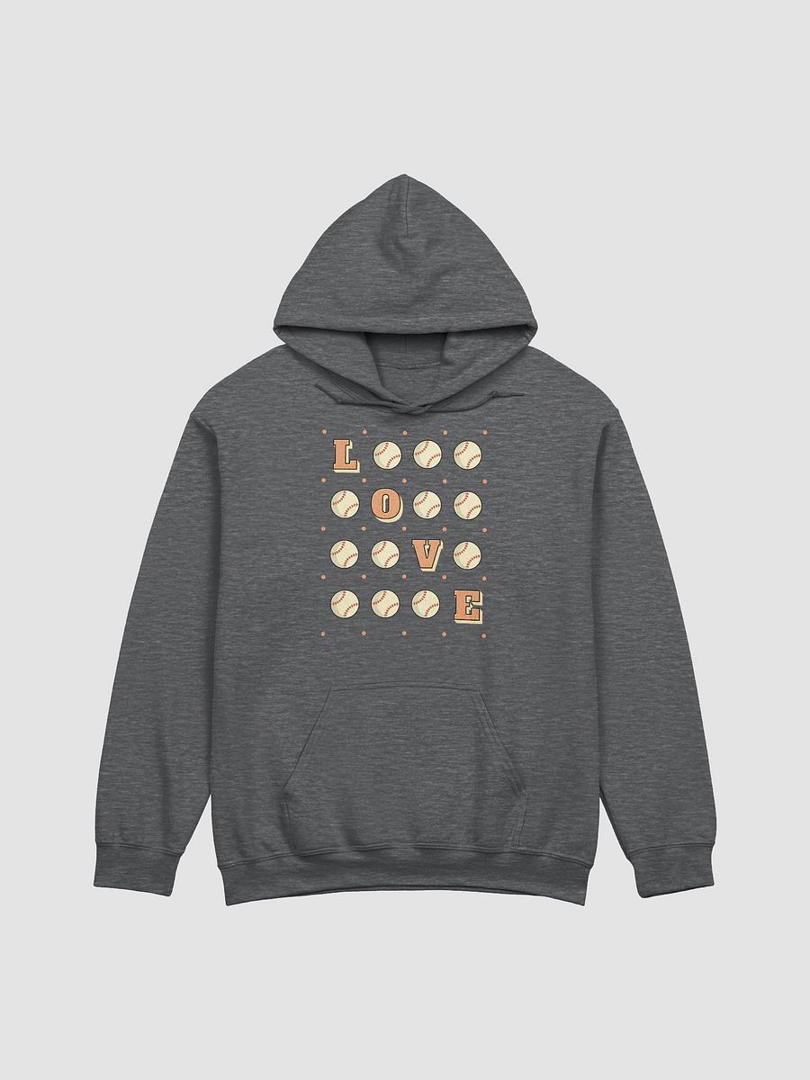 Love Baseball Grid Hoodie product image (4)