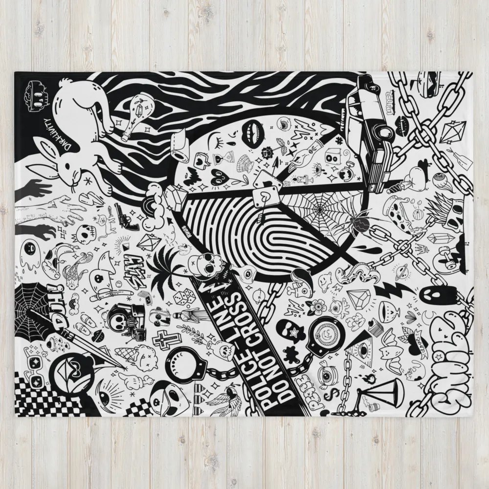 Forensick Throw Blanket product image (5)