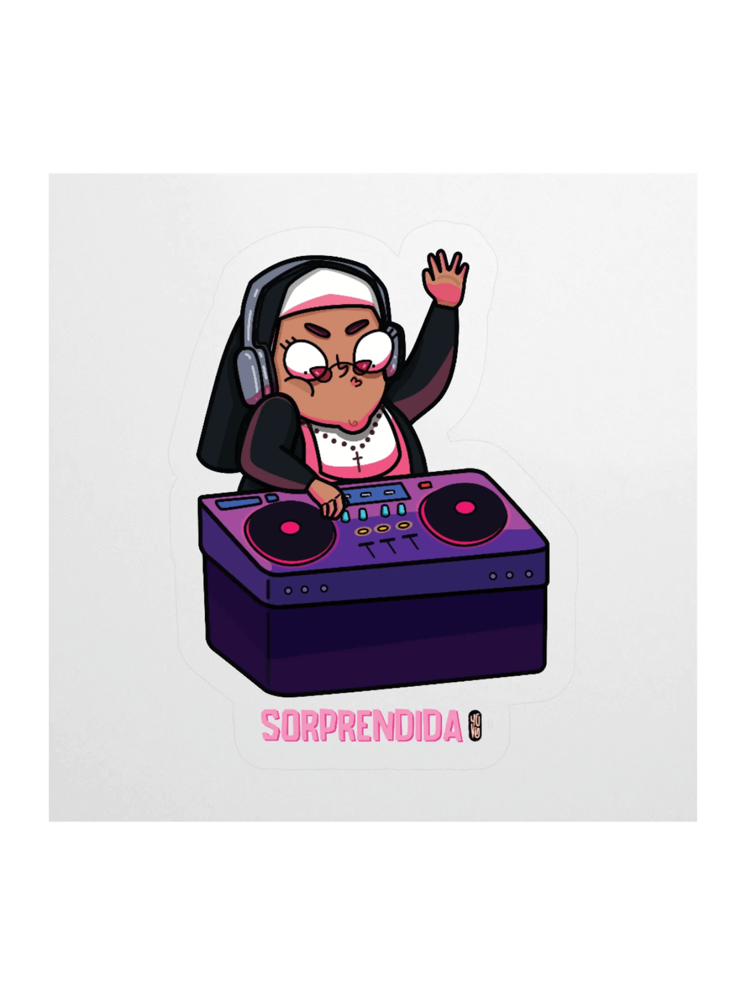 Sorprendida - Sticker (Kiss Cut) product image (1)