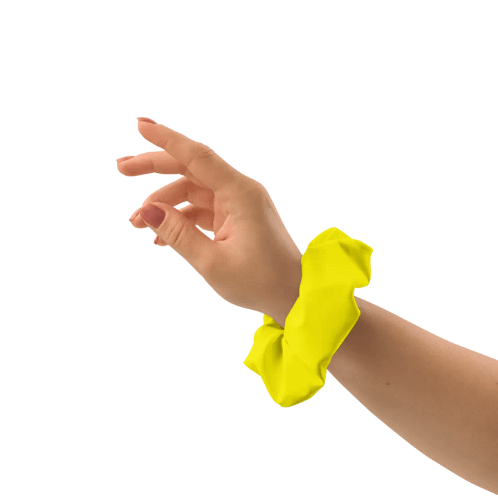 Lemon Yellow Scrunchie product image (2)