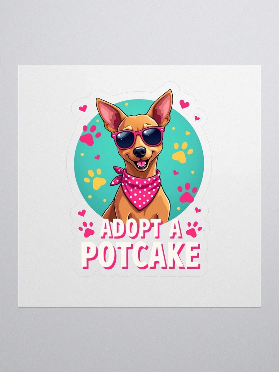 Adopt A Potcake Sticker product image (1)