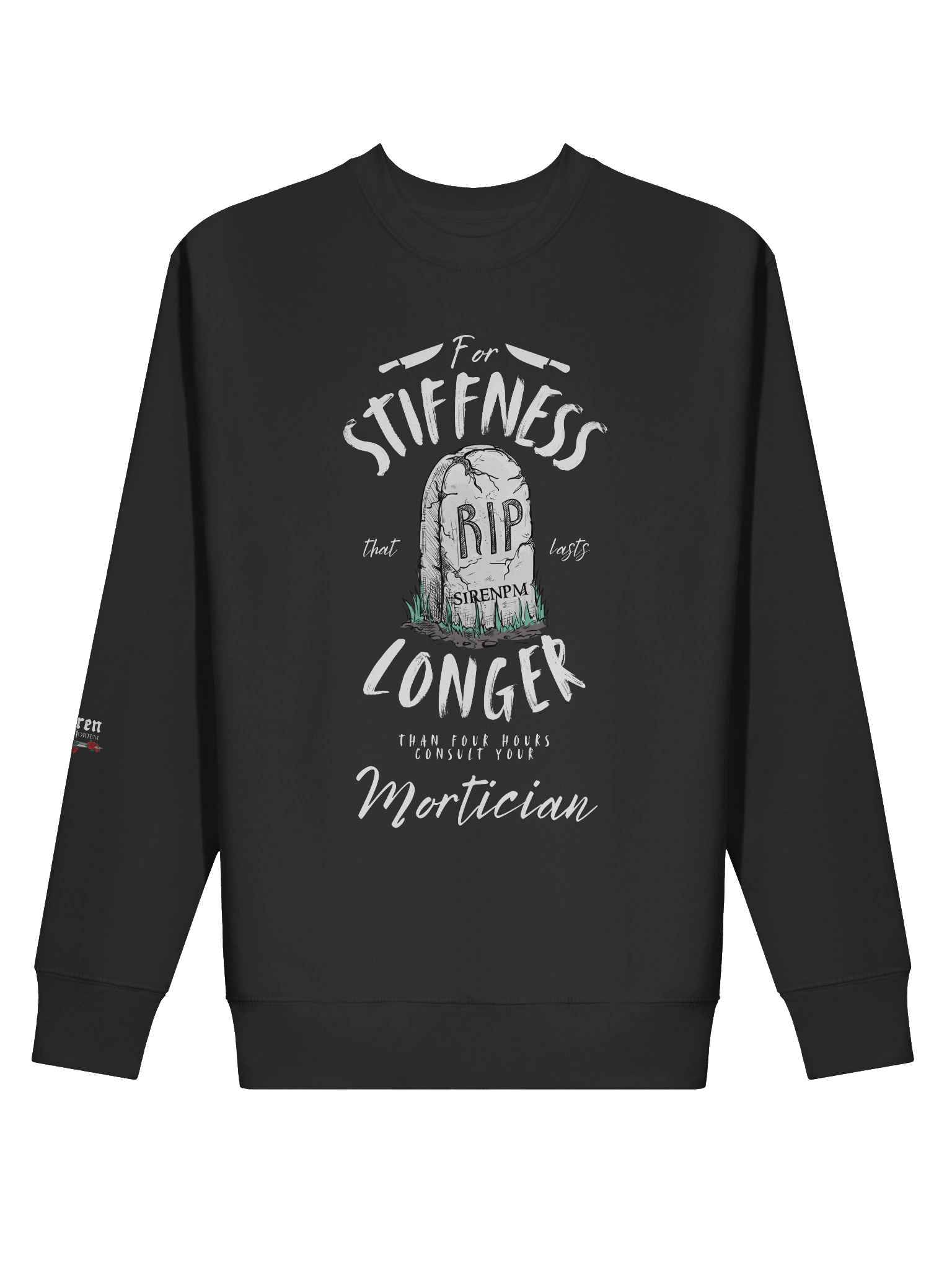 SirenPM: Call Your Mortician Sweater product image (2)