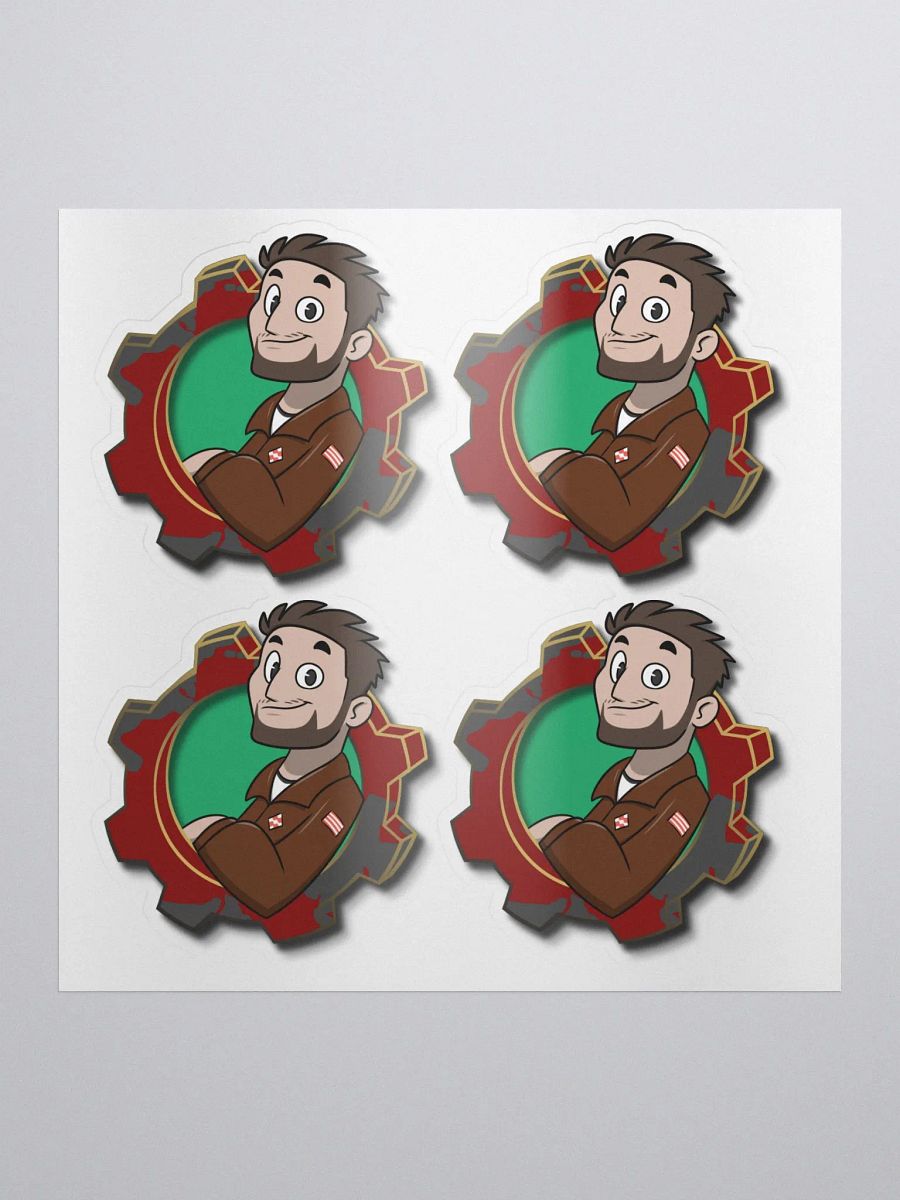 Steve Of Warr New Logo Stickers product image (1)
