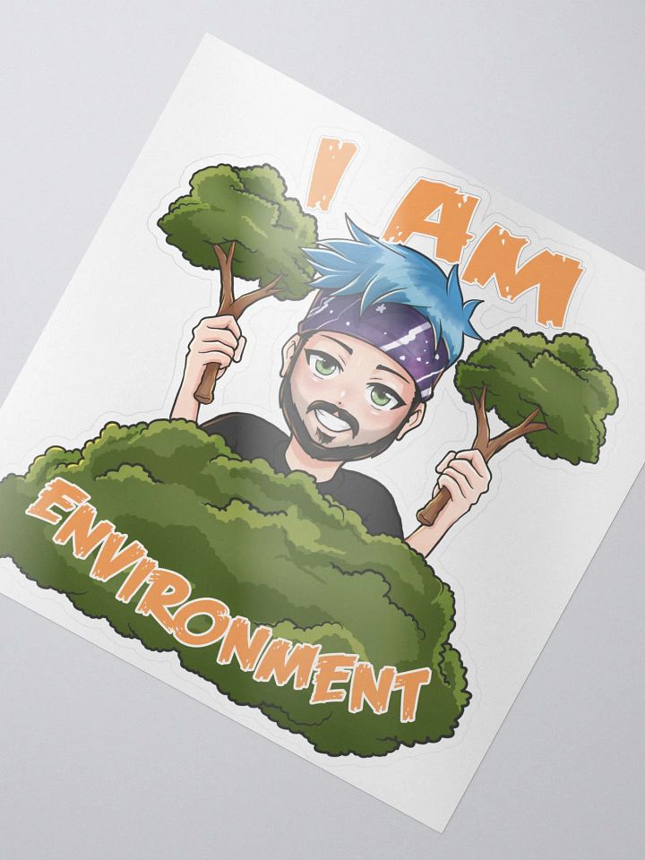 I am environment Sticker! product image (2)
