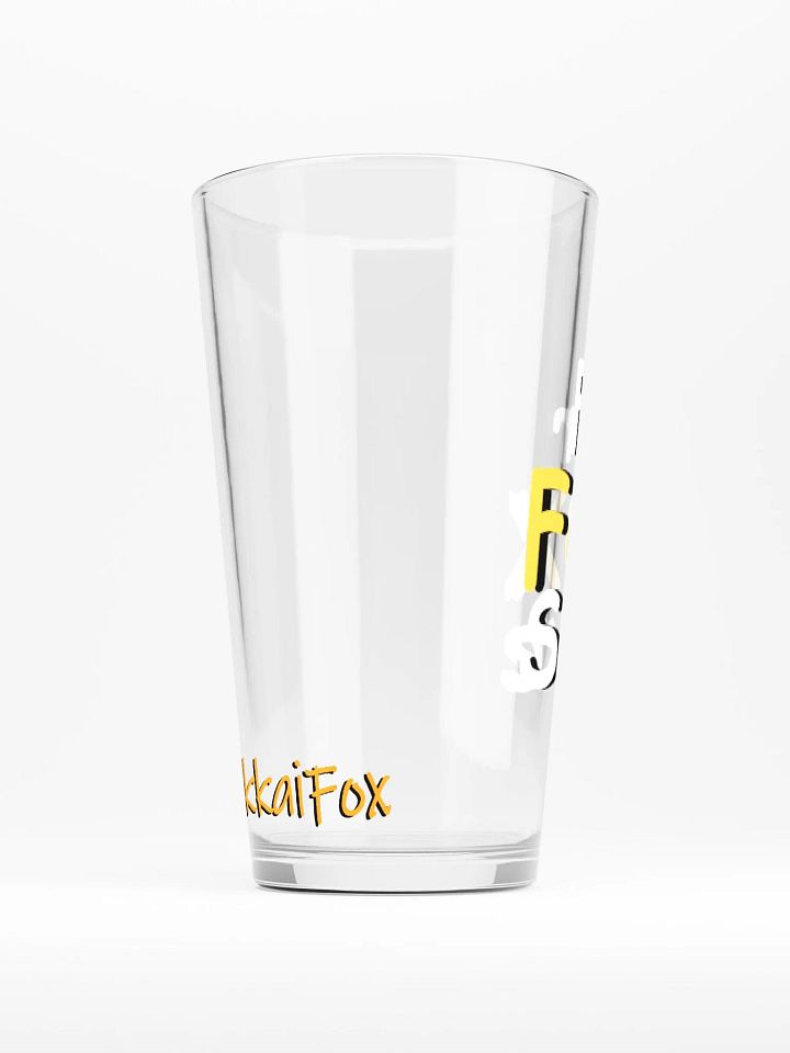 For Fox Sake Pint Glass product image (2)