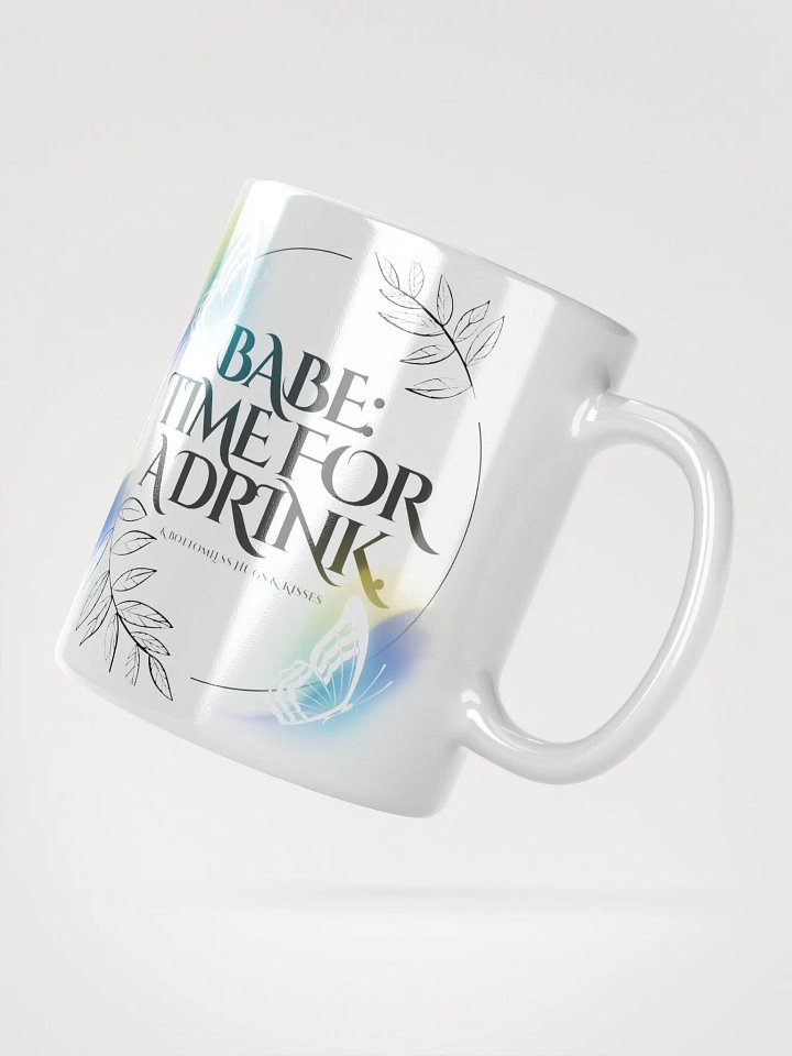 Butterfly Babe Time for a Drink Coffee Mug product image (4)