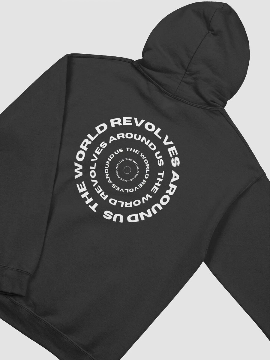 C-FOGRA39 (BLACK) SPIRAL HOODIE product image (4)