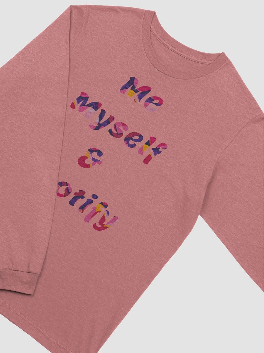 Abstract 'Me Myself & I' Long Sleeve Tee product image (5)