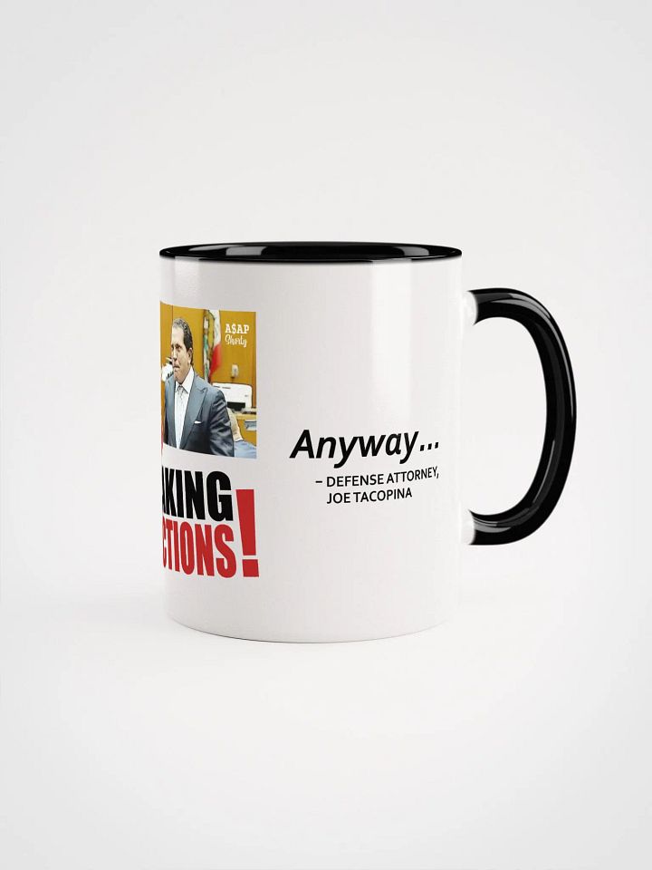 NO SPEAKING OBJECTIONS mug with Quotes A$AP Rocky Trial product image (4)