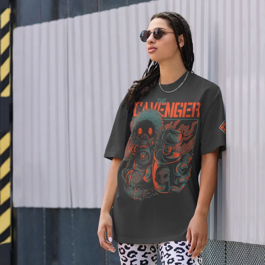Oversized THE SCAVENGER Tee product image (8)