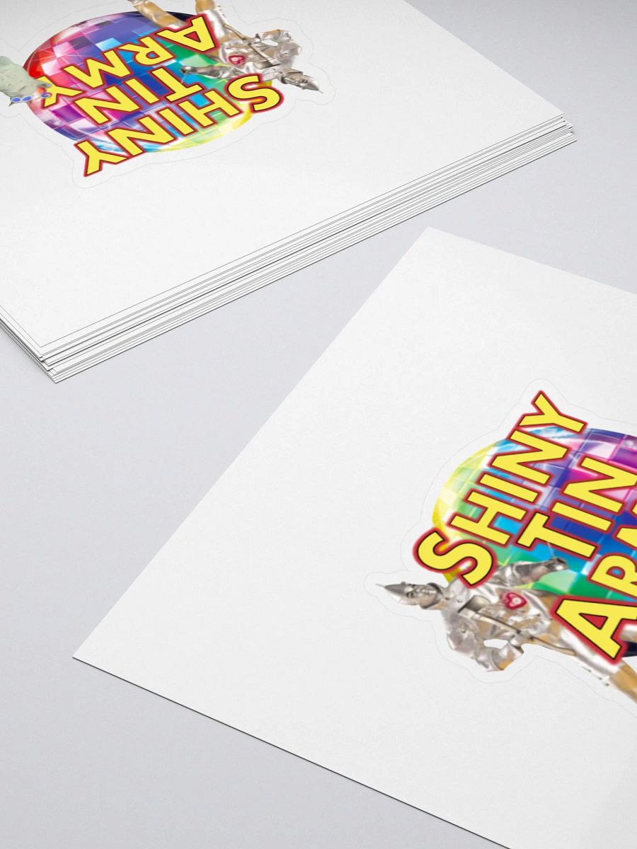 Shiny Tin Army Sticker product image (8)