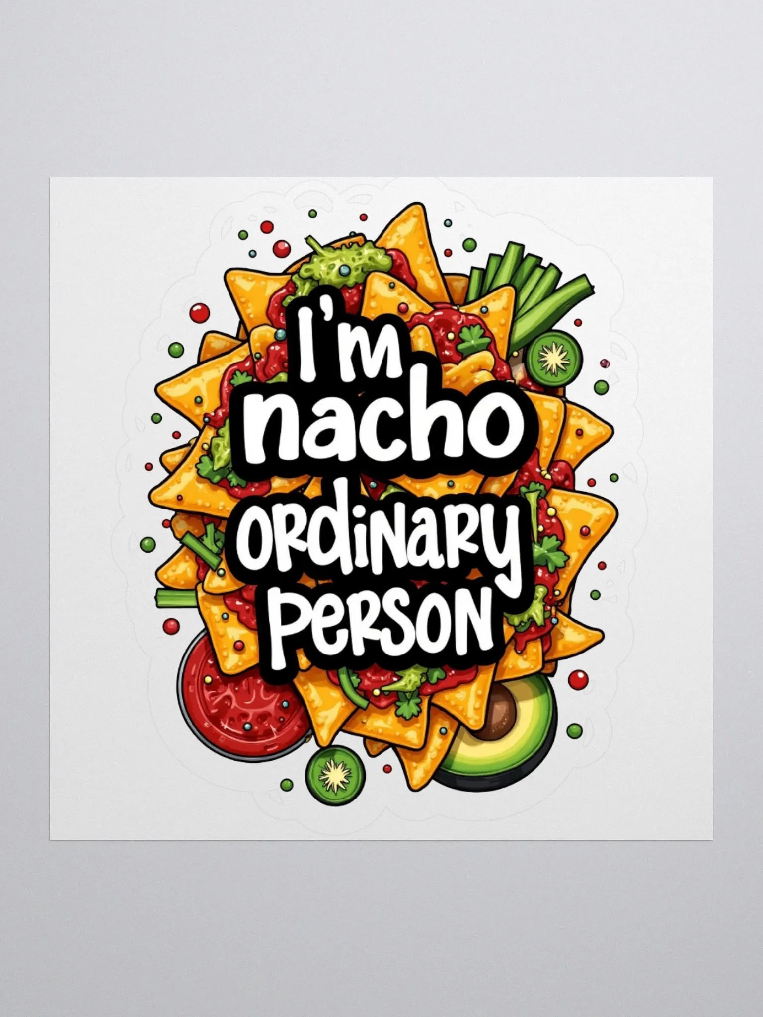 Nacho Lover's Delight Sticker Set product image (3)