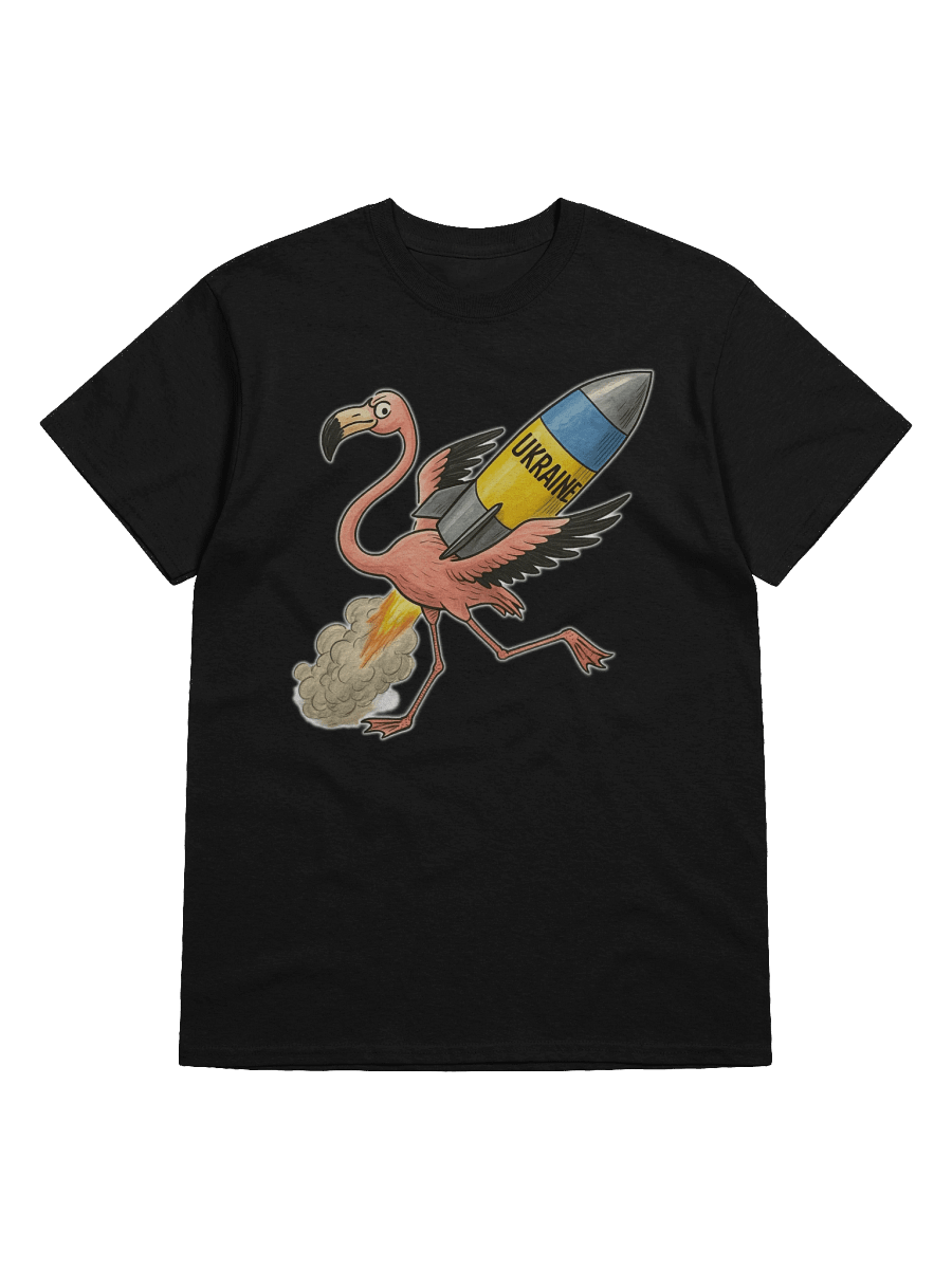 Flamingo Rocket Launch T-Shirt product image (41)