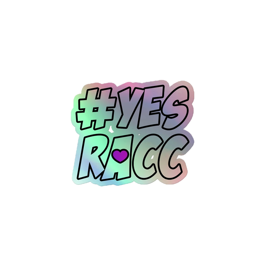 #YES RACC HOLO STICKER 2.0 product image (1)