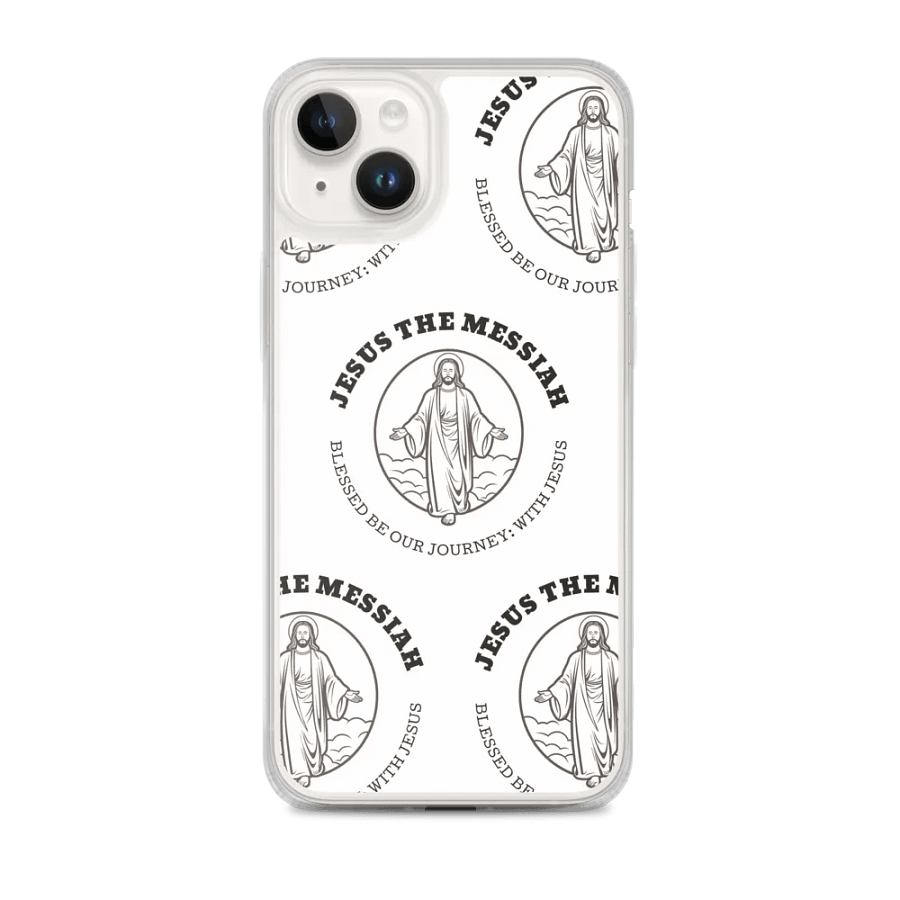 Jesus the Messiah | MagSafe® Clear Case for iPhone® product image (1)
