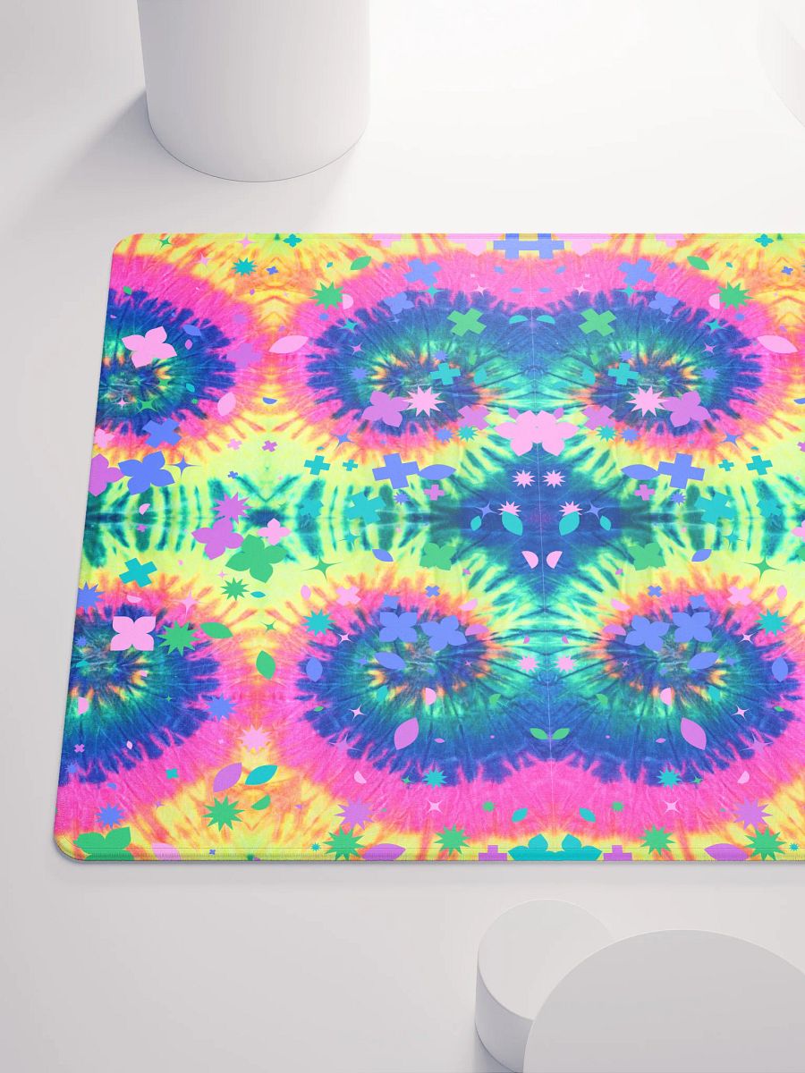 Funky Color Your World Tie-Dye Gaming Mouse Pad product image (7)